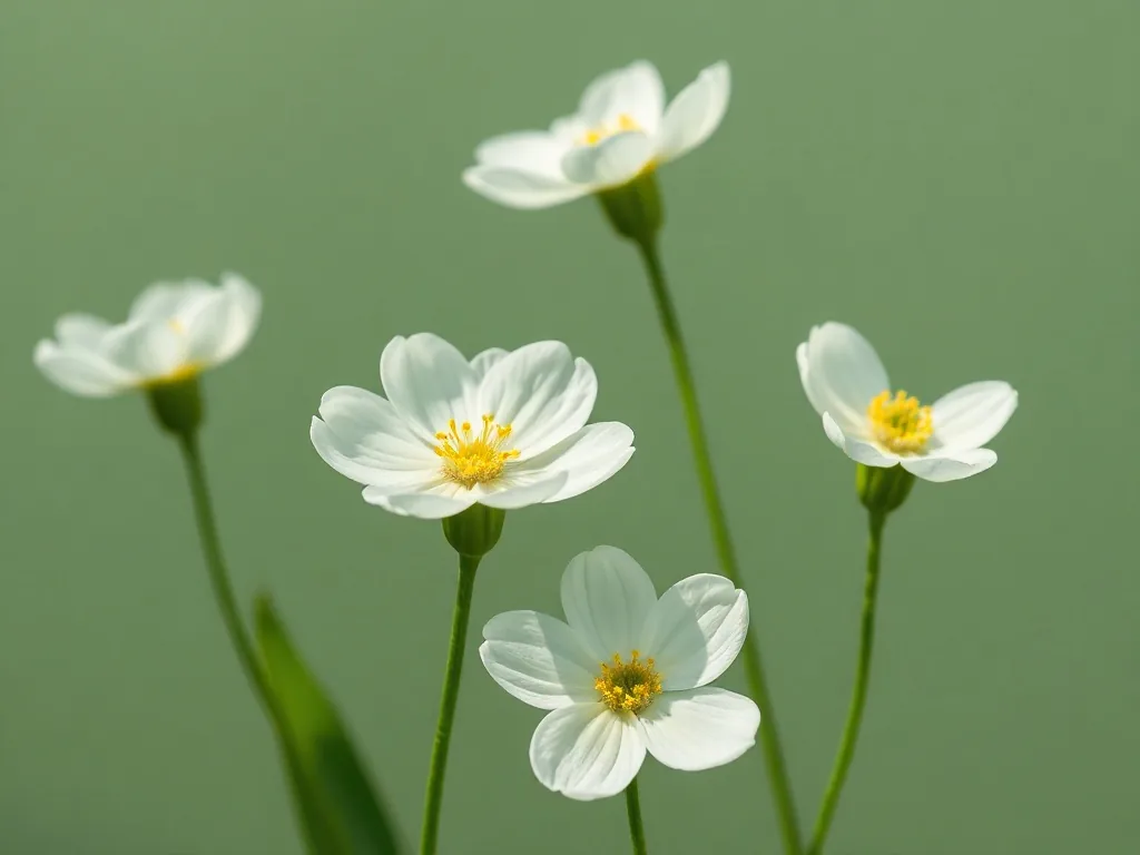 Gros plan sur une ombelle de persil plat en pleine floraison, de petites fleurs blanc verdâtre sur un fond de feuillage vert foncé au jardin.