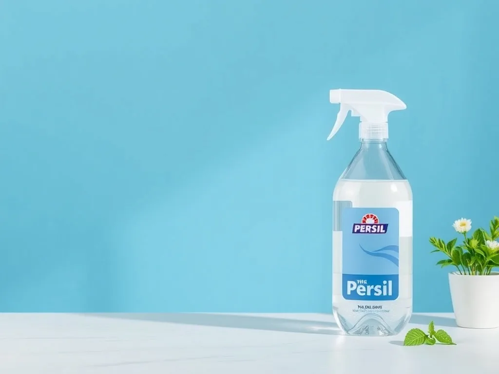 Un bouquet généreux de persil plat et frisé dans un bocal en verre, posé sur une planche en bois avec un torchon rayé, lumière douce du matin.