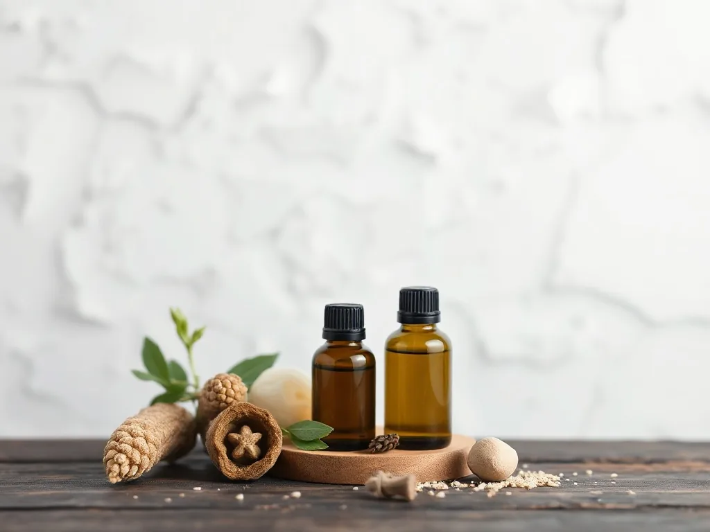 Un pot en terre cuite rempli de plantes aromatiques variées: basilic, thym, menthe et ciboulette, posé sur un rebord de fenêtre ensoleillé.